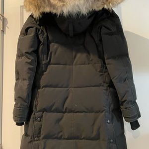 Canada Goose Black Label Shelbourne Parka.  Black, S/P, Fur Hood (removable)